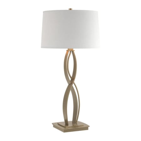 A large image of the Hubbardton Forge 272687 Soft Gold / Natural Anna