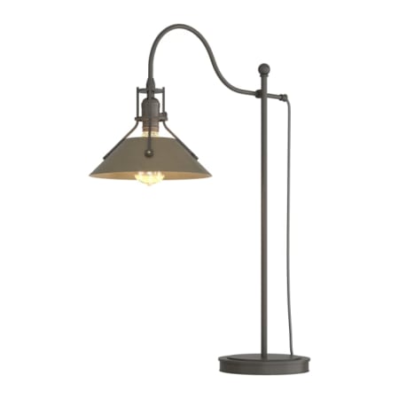 A large image of the Hubbardton Forge 272840 Dark Smoke / Soft Gold
