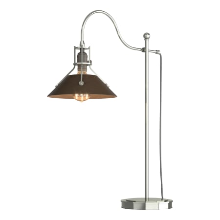 A large image of the Hubbardton Forge 272840 Sterling / Bronze