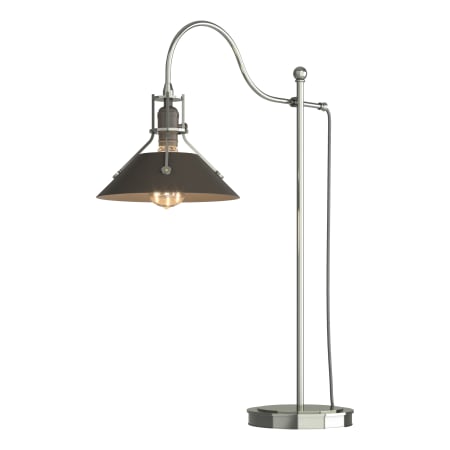 A large image of the Hubbardton Forge 272840 Sterling / Dark Smoke