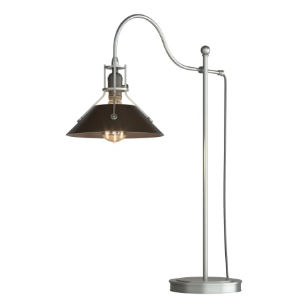 A large image of the Hubbardton Forge 272840 Vintage Platinum / Oil Rubbed Bronze