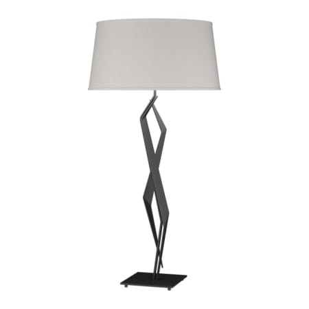 A large image of the Hubbardton Forge 272850 Black / Flax