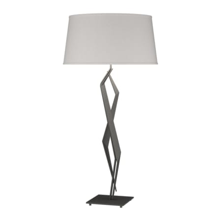 A large image of the Hubbardton Forge 272850 Natural Iron / Flax