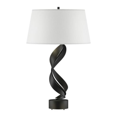 A large image of the Hubbardton Forge 272920 Black / Natural Anna