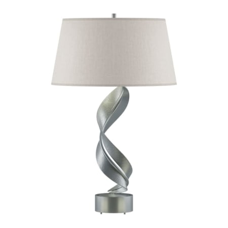 A large image of the Hubbardton Forge 272920 Vintage Platinum / Flax