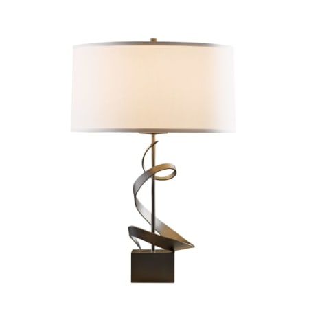 A large image of the Hubbardton Forge 273030 Dark Smoke / Natural Anna