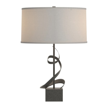 A large image of the Hubbardton Forge 273030 Natural Iron / Flax