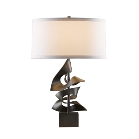 A large image of the Hubbardton Forge 273050 Dark Smoke / Natural Anna