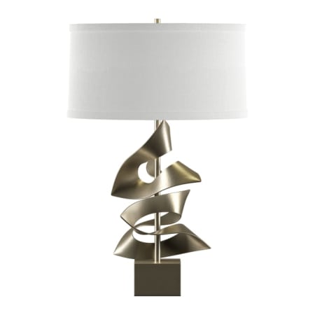 A large image of the Hubbardton Forge 273050 Soft Gold / Natural Anna