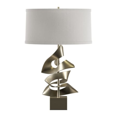 A large image of the Hubbardton Forge 273050 Soft Gold / Flax