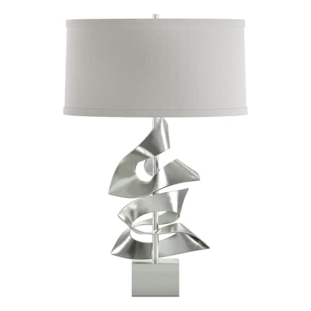 A large image of the Hubbardton Forge 273050 Sterling / Flax