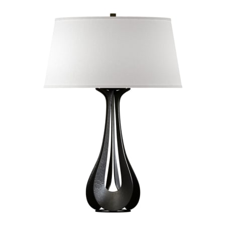 A large image of the Hubbardton Forge 273085 Black / Flax