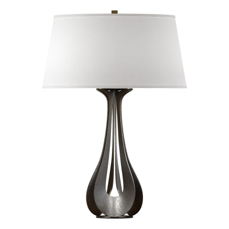 A large image of the Hubbardton Forge 273085 Oil Rubbed Bronze / Flax