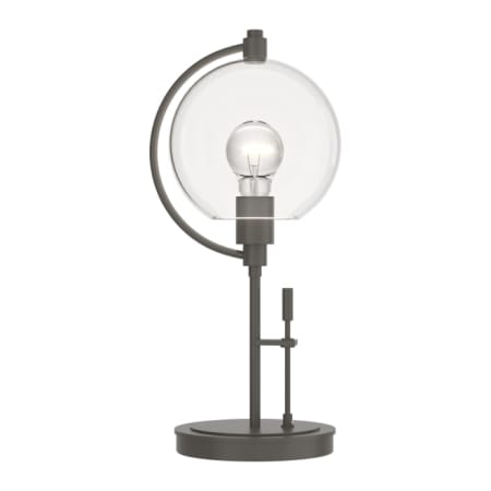 A large image of the Hubbardton Forge 274120 Dark Smoke / Clear