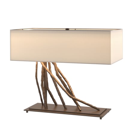A large image of the Hubbardton Forge 277660 Bronze / Flax