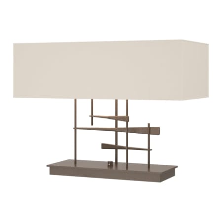 A large image of the Hubbardton Forge 277670 Bronze / Flax