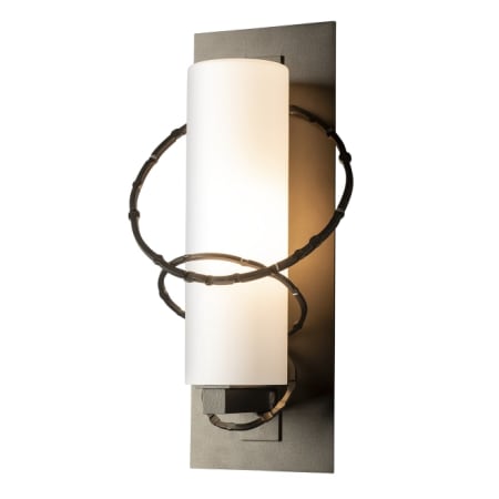 A large image of the Hubbardton Forge 302401 Coastal Oil Rubbed Bronze