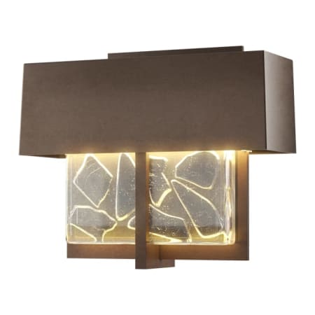 A large image of the Hubbardton Forge 302515 Coastal Bronze / Clear