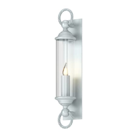 A large image of the Hubbardton Forge 303080 Coastal Burnished Steel / Clear