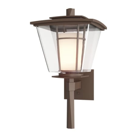 A large image of the Hubbardton Forge 304815 Coastal Bronze / Clear
