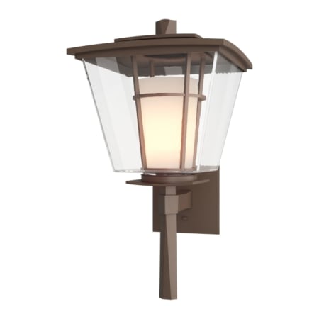 A large image of the Hubbardton Forge 304820 Coastal Bronze / Clear