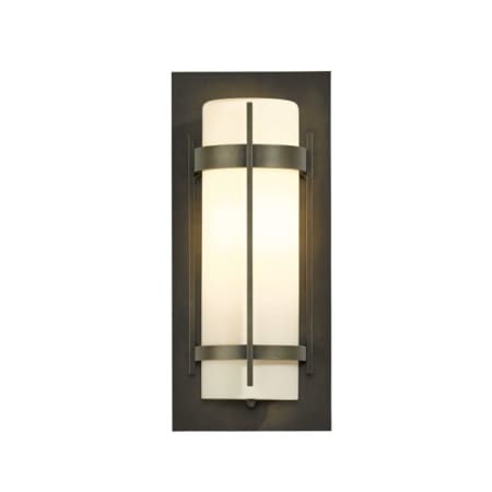 A large image of the Hubbardton Forge 305893 Coastal Dark Smoke / Opal