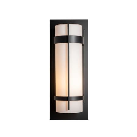 A large image of the Hubbardton Forge 305895 Coastal Black / Opal