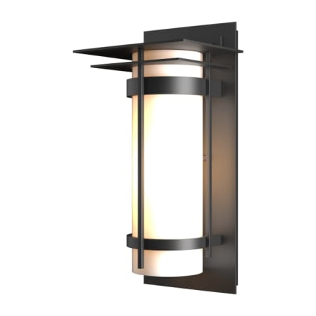 A large image of the Hubbardton Forge 305993 Coastal Black / Opal