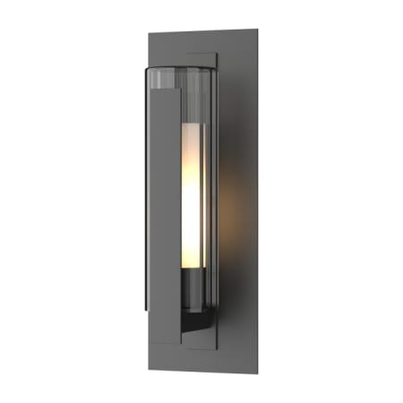 A large image of the Hubbardton Forge 307282 Coastal Black / Clear