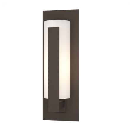 A large image of the Hubbardton Forge 307285 Coastal Dark Smoke / Opal