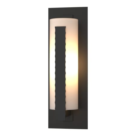 A large image of the Hubbardton Forge 307287 Coastal Black / Opal