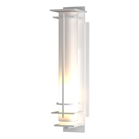 A large image of the Hubbardton Forge 307860 Coastal White / Opal