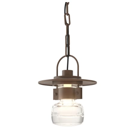 A large image of the Hubbardton Forge 363001 Coastal Bronze / Clear