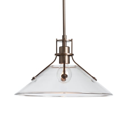 A large image of the Hubbardton Forge 363009 Coastal Bronze / Frosted