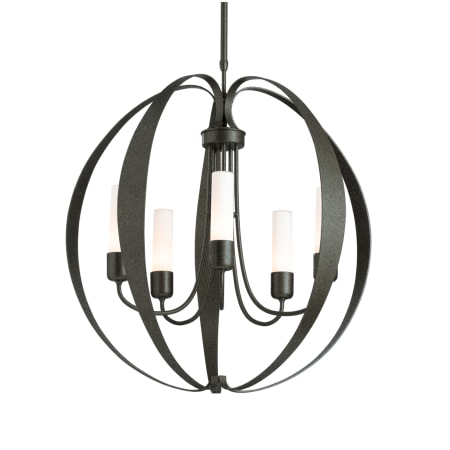 A large image of the Hubbardton Forge 364201 Coastal Natural Iron / Opal