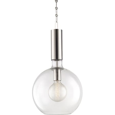 A large image of the Hudson Valley Lighting 1413 Polished Nickel