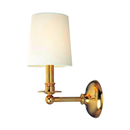A large image of the Hudson Valley Lighting 181 Aged Brass