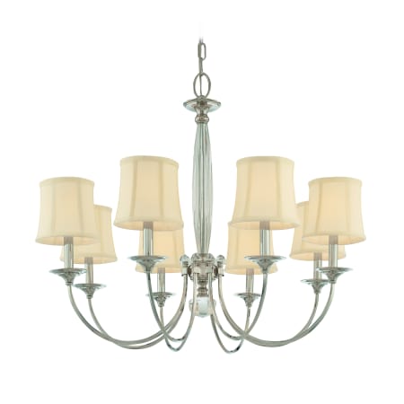 A large image of the Hudson Valley Lighting 1818 Polished Nickel
