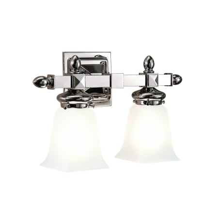 A large image of the Hudson Valley Lighting 2822 Polished Nickel