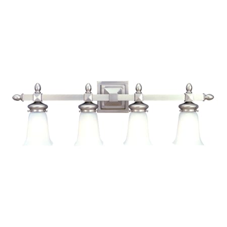 A large image of the Hudson Valley Lighting 2824 Satin Nickel