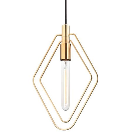 A large image of the Hudson Valley Lighting 3040 Aged Brass