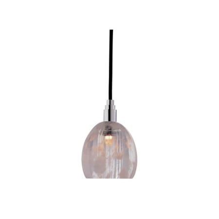 A large image of the Hudson Valley Lighting 3506-004 Polished Chrome / Black Cord
