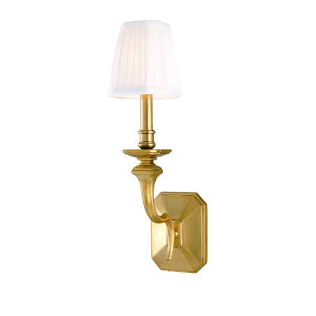 A large image of the Hudson Valley Lighting 381 Aged Brass