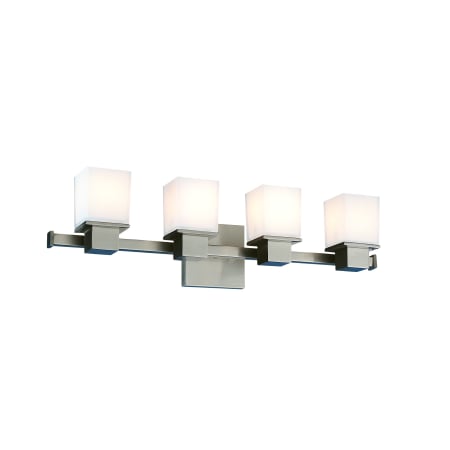 A large image of the Hudson Valley Lighting 4444 Satin Nickel