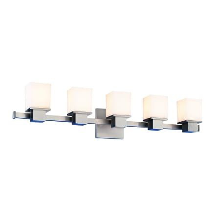 A large image of the Hudson Valley Lighting 4445 Satin Nickel