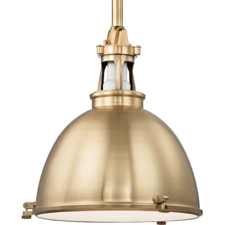 A large image of the Hudson Valley Lighting 4620 Aged Brass