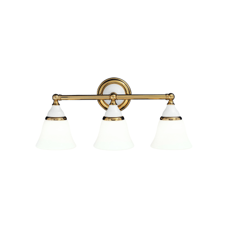 A large image of the Hudson Valley Lighting 463 Polished Brass