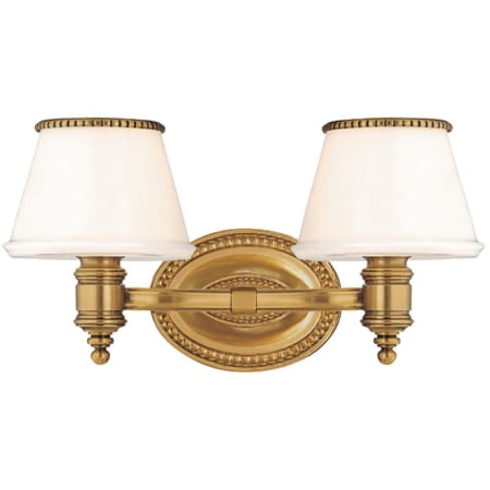 A large image of the Hudson Valley Lighting 4942 Flemish Brass