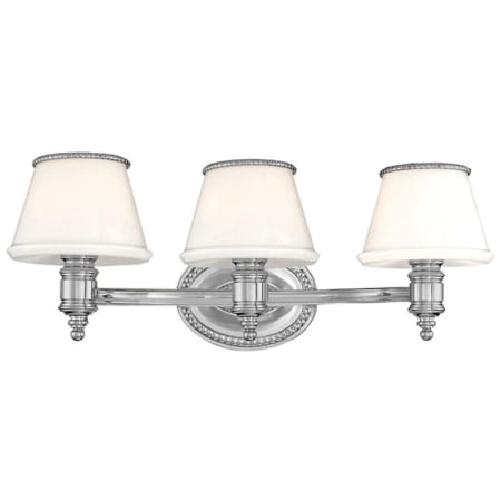 A large image of the Hudson Valley Lighting 4943 Polished Nickel