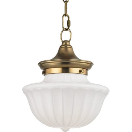 A large image of the Hudson Valley Lighting 5009 Aged Brass